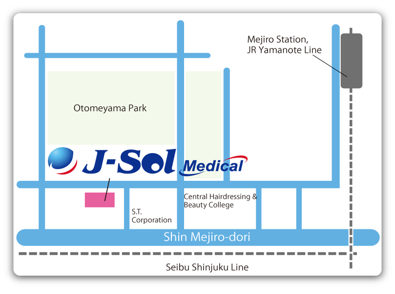 Direction from Mejiro Station